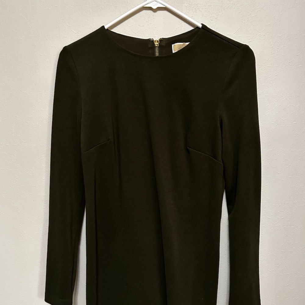 Army Green XS Michael Kors Dress